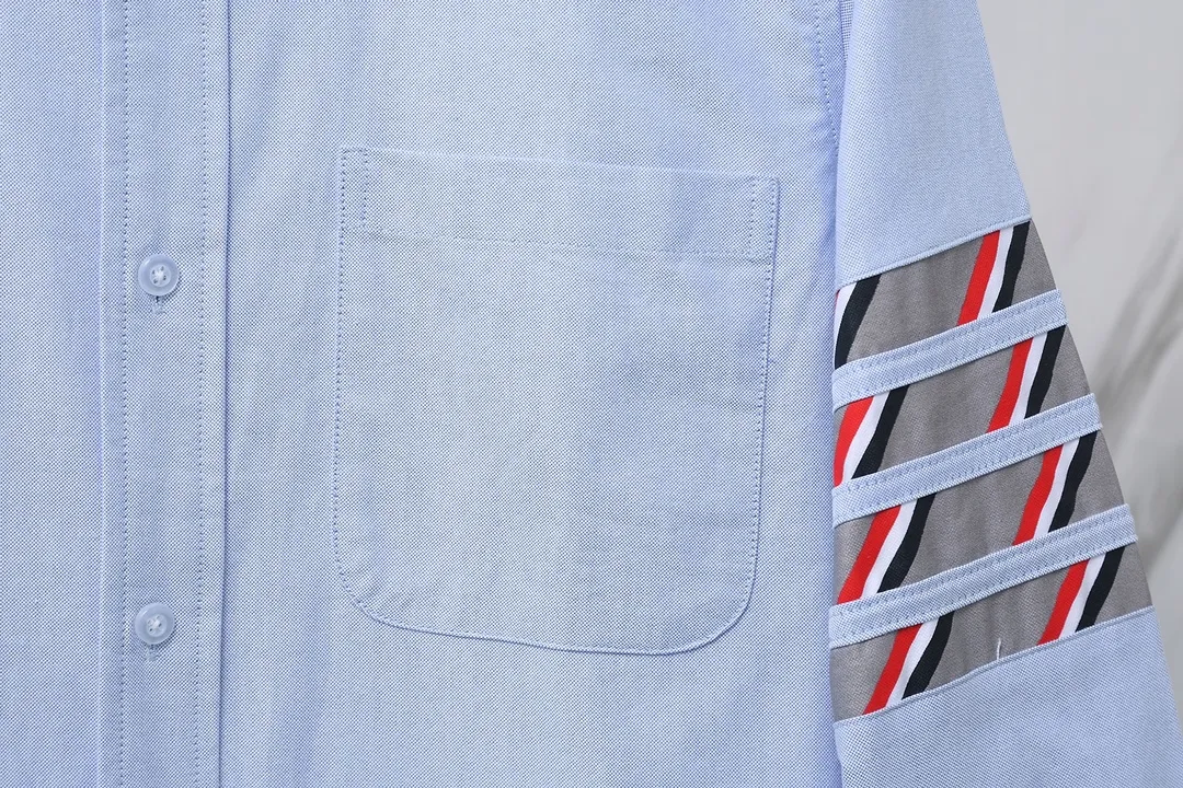 ：515（TBNew Arrival ） THOM BROWNE .TB Classic New Arrival 100% Factory Quality Same Style TB TB + + ：White/Blue Size：0/1/2/3/4